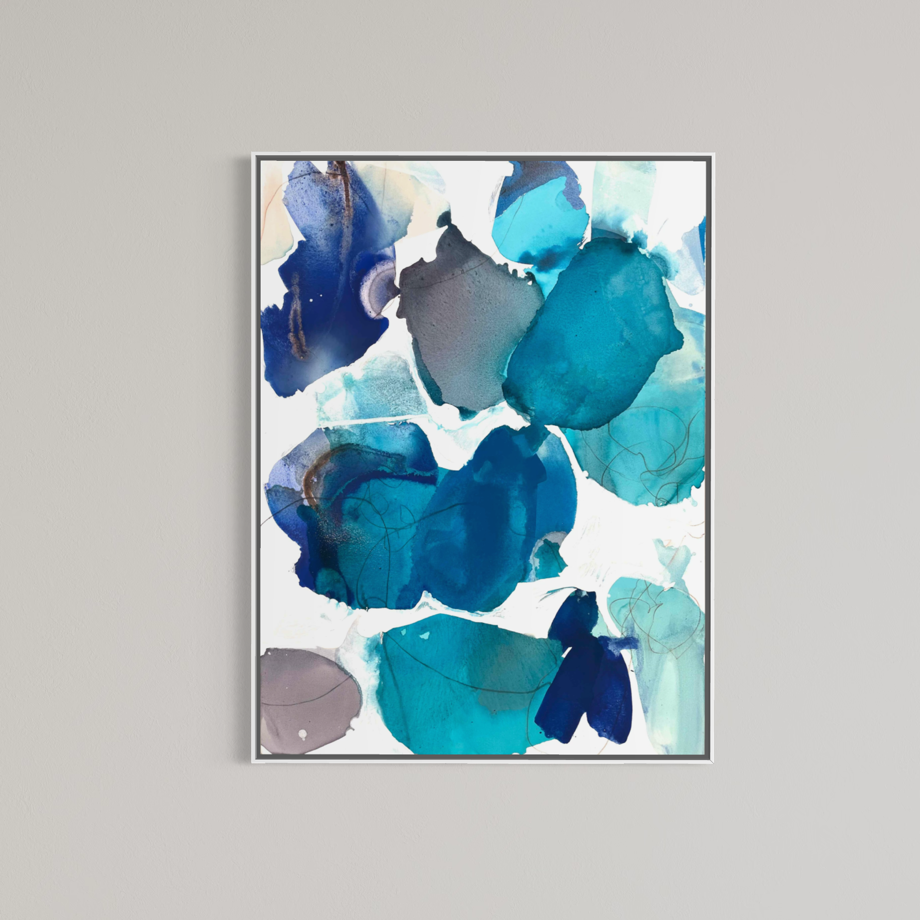 Blue Beach Glass 1