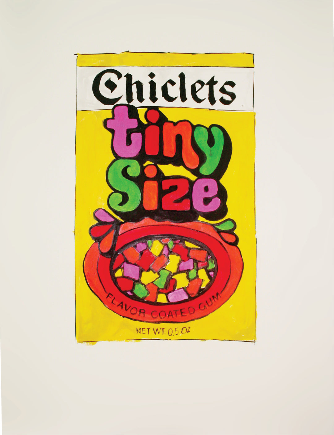 Chiclets Tiny Size