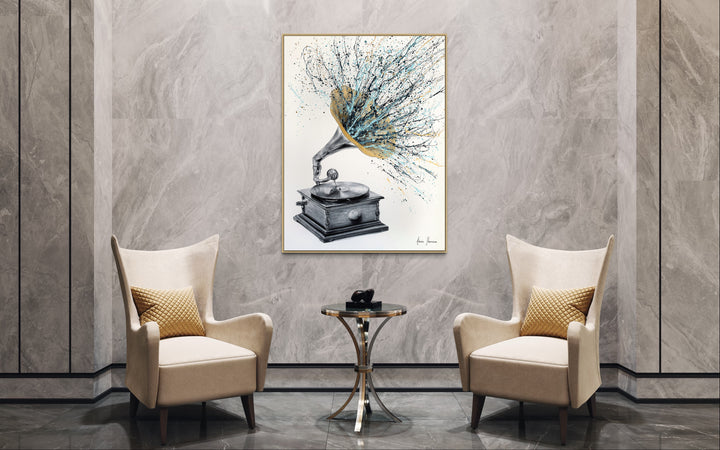 Loud Lunar Limited Edition Hand Painted Gicleé Print