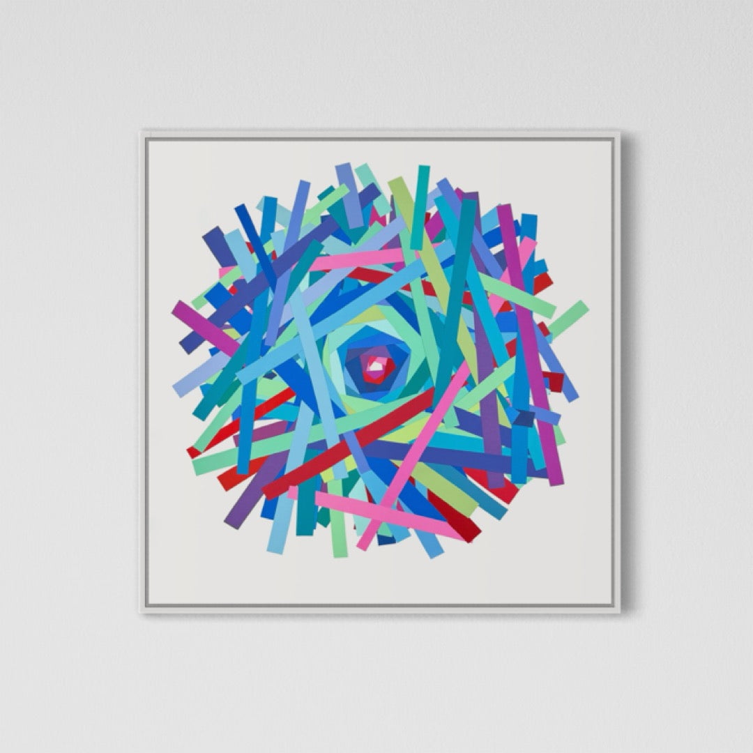 Kaleidoscope Blue