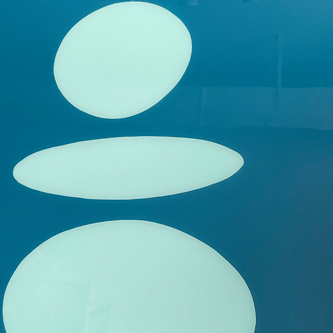 Floating Cairn in Blues