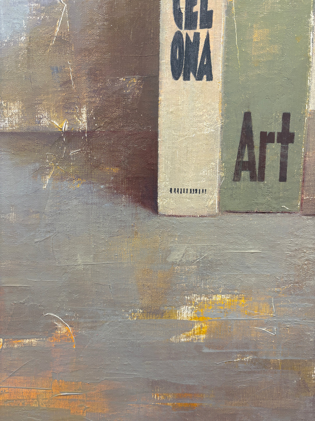 books stacked still life art history picasso fake news barcelona and pencil realism blue background textured oil painting