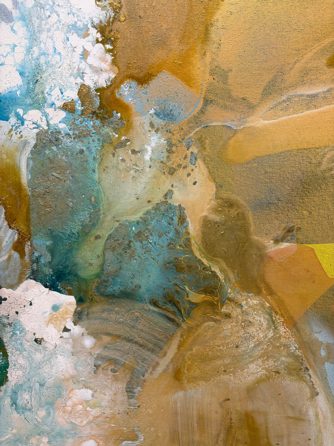 Close-up detail of &