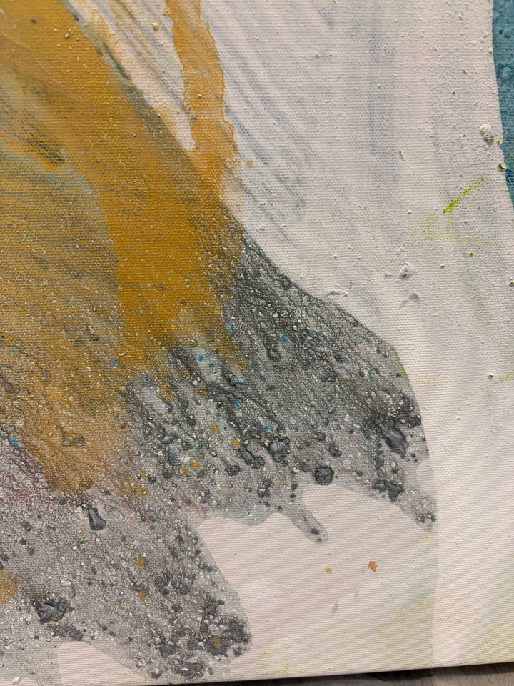 Close-up detail of &