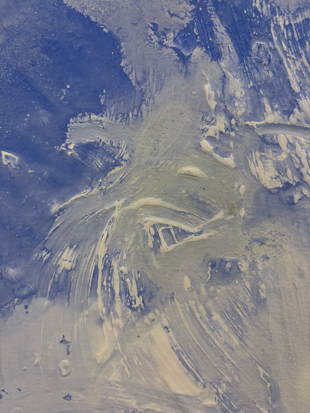Close-up detail of &