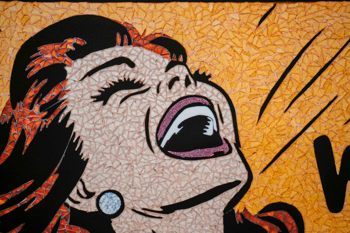 NO WAY! Limited Edition Hand Embellished Print