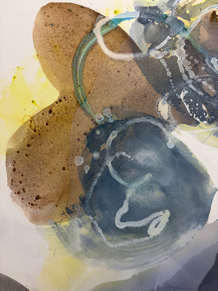 Close-up detail of &