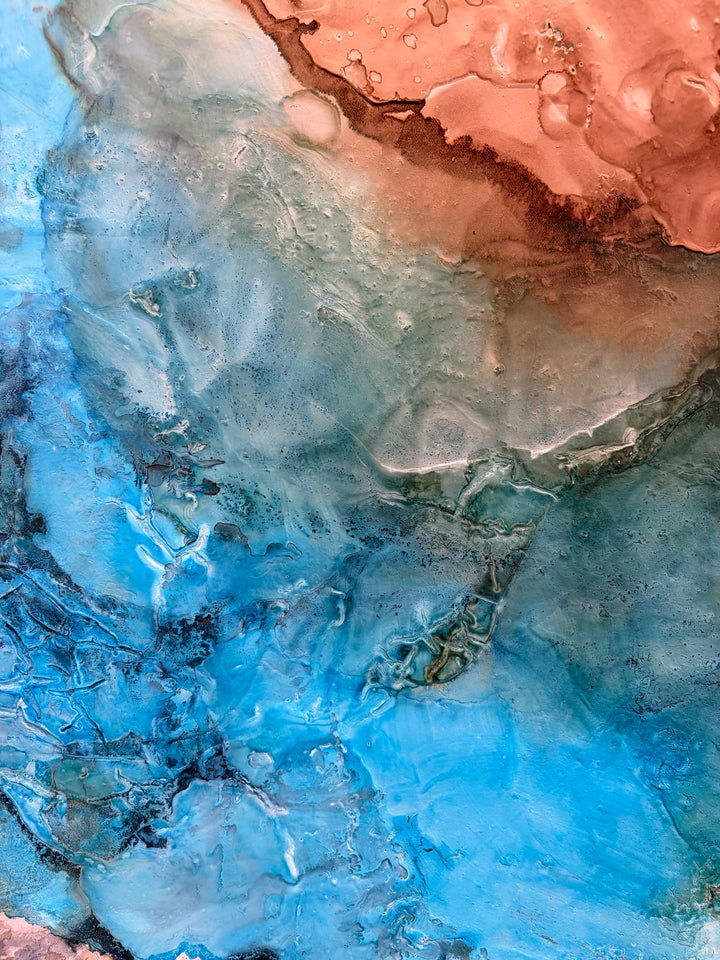 Close-up detail of &