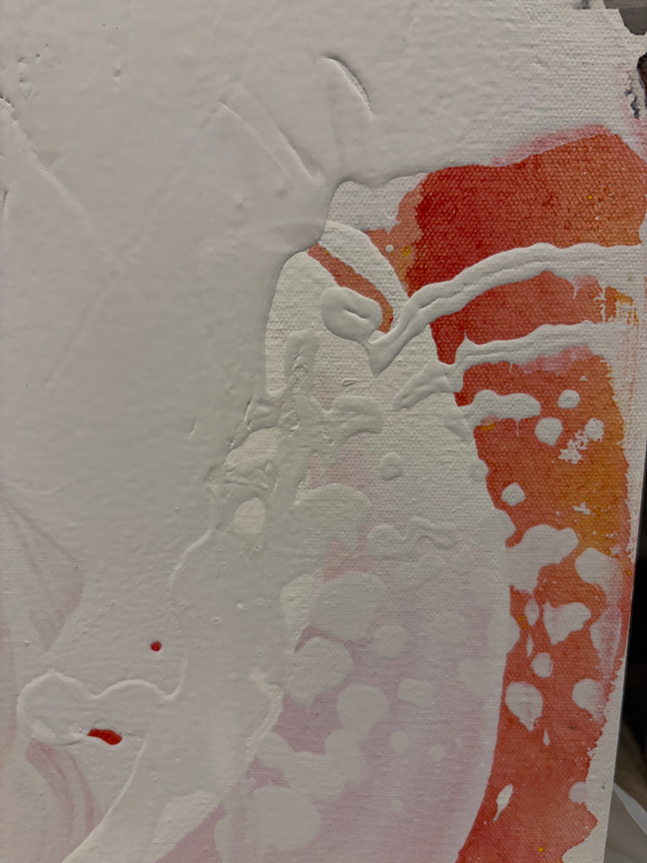 Close-up detail of &