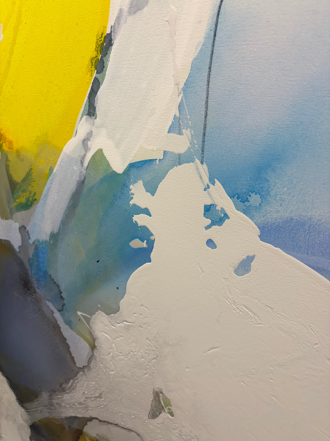 Close-up detail of &