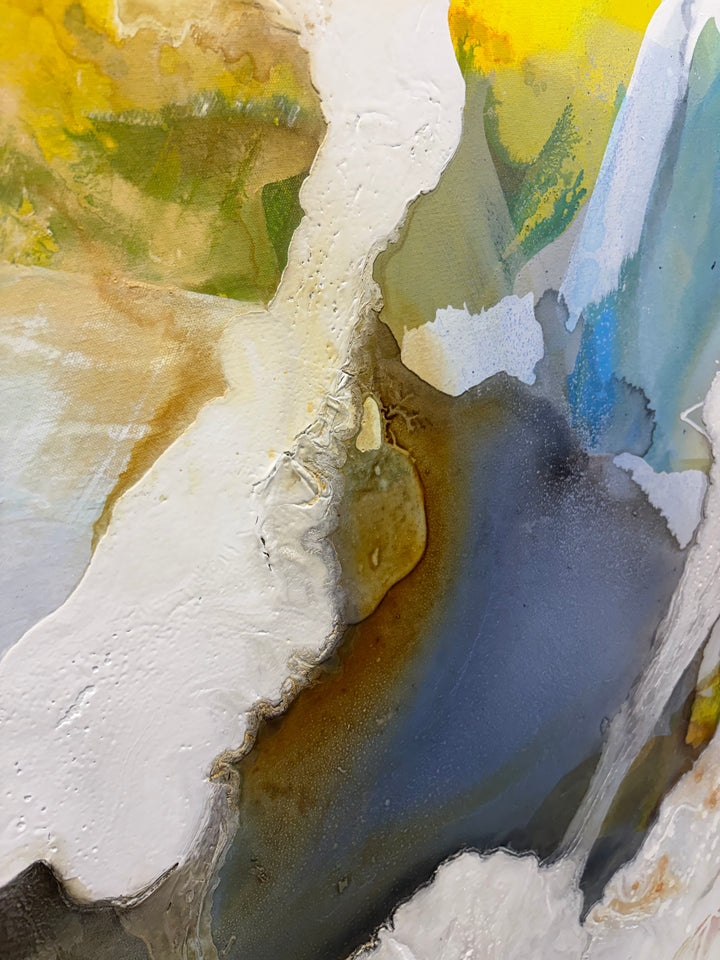 Close-up detail of &