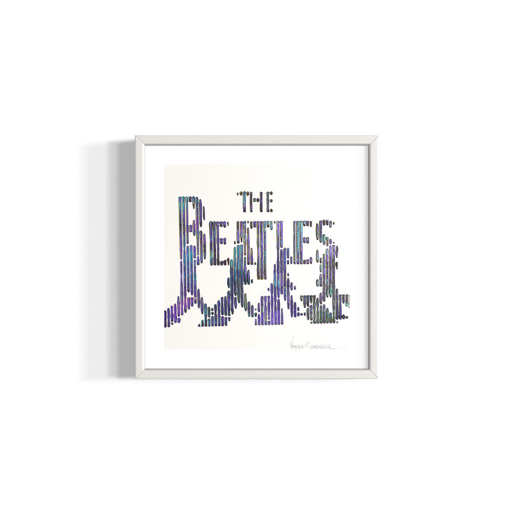 the beatles abbey road walking across street iconic album art in acrylic george john ringo paul