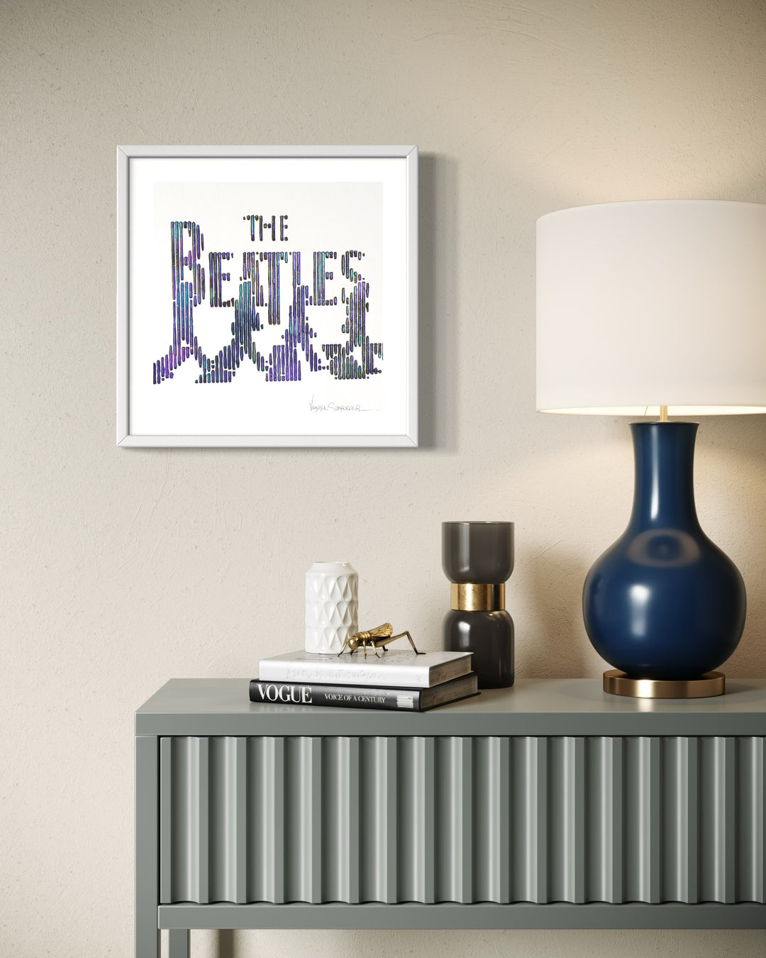 the beatles abbey road walking across street iconic album art in acrylic george john ringo paul