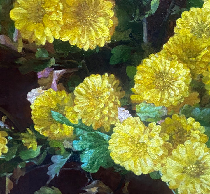 Yellow Chrysanthemums