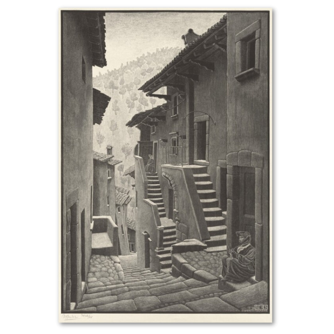 Street in Scano, Abruzzi 